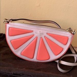 Kate Spade grapefruit slice crossbody
